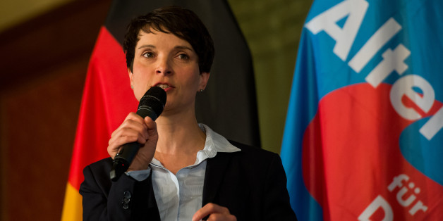 Frauke Petry bei einem Auftritt in München