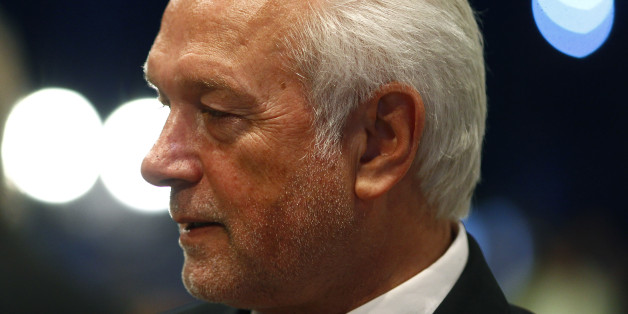 Schleswig-Holstein's Free Democratic (FDP) top candidate Wolfgang Kubicki attends a two-day extraordinary party convention in Karlsruhe April 21, 2012. REUTERS/Ralph Orlowski (GERMANY - Tags: POLITICS)