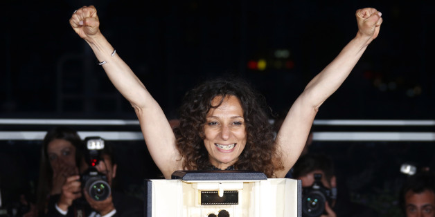 La réalisatrice Houda Benyamina, le 22 mai à Cannes