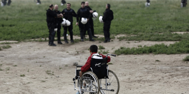 Idomeni: Räumung geht weiter - Martin Schulz sieht "Schandfleck"