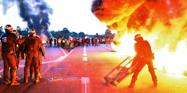Frankreich wird seit Tagen von Protesten erschüttert