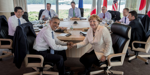 G7-Gipfel: Staatschefs drohen Russland mit neuen Sanktionen