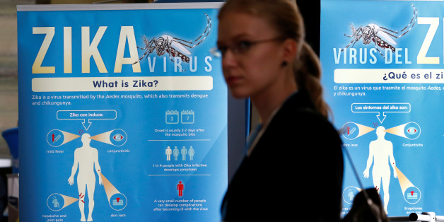 Material to prevent Zika infection by mosquitoes are displayed at the 69th World Health Assembly at the United Nations European headquarters in Geneva, Switzerland, May 23, 2016. REUTERS/Denis Balibouse