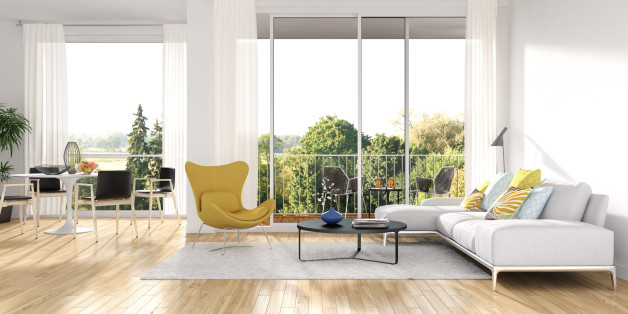 Modern interior. Render image.
