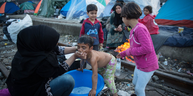 Das Zeltlager Idomeni
