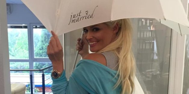 Daniela Katzenberger hat ein Detail ihres Hochzeitsoutfits verraten