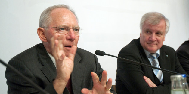 Vor Koalitionsgipfel: Schäuble weist Seehofer scharf zurecht