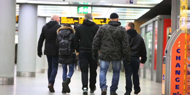 Aufnahme der selbsternannten Bürgerwehr in Düsseldorf (Symbolbild)