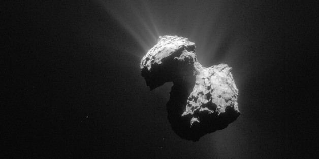 En octobre, la sonde Rosetta détectait de l'oxygène autour de la comète Tchouri.
