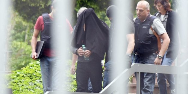 Beim Bundesgerichtshof (BGH) in Karlsruhe (Baden-Württemberg) wird am 02.06.2016 ein Terrorverdächtiger dem Haftrichter vorgeführt. Die Sicherheitsbehörden haben nach eigenen Angaben einen geplanten Anschlag des Islamischen Staats (IS) in der Düsseldorfer Altstadt vereitelt.