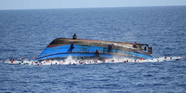 Image d'un des trois naufrages meurtriers survenus la semaine dernière