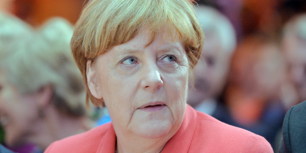 Angela Merkel bei der MediaNight der CDU in Berlin