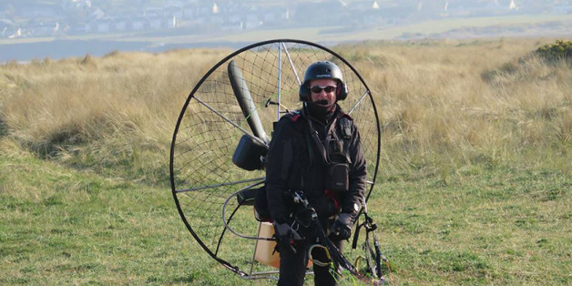 Il veut aller de l'Irlande à Tanger en paramoteur