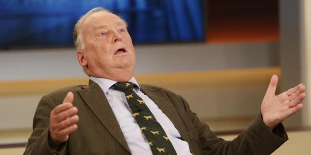 Der AfD-Vize Alexander Gauland bei "Anne Will"