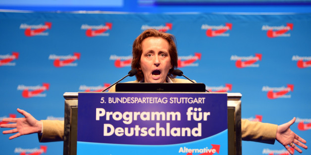AfD-Vizechefin Beatrix von Storch wird besonders häufig Ziel von Angriffen