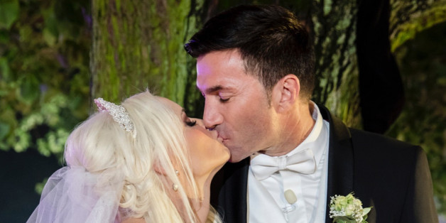 Hochzeitskuss: Daniela Katzenberger und Lucas Cordalis im Eheglück