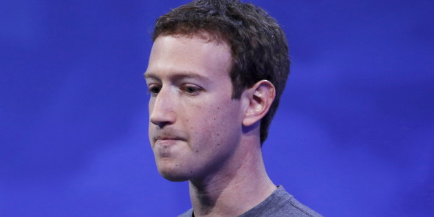 Facebook CEO Mark Zuckerberg speaks on stage during the Facebook F8 conference in San Francisco, California April 12, 2016. REUTERS/Stephen Lam