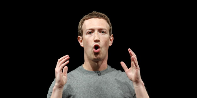 Mark Zuckerberg, founder of Facebook, speaks as he attends the unveiling ceremony of the new Samsung S7 and S7 edge smarthphones at the Mobile World Congress in Barcelona, Spain, February 21, 2016. REUTERS/Albert Gea
