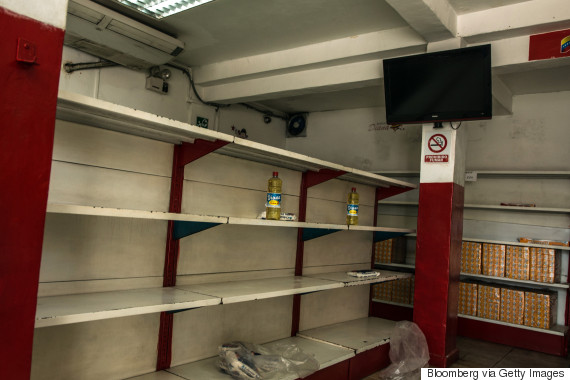 venezuela shelves