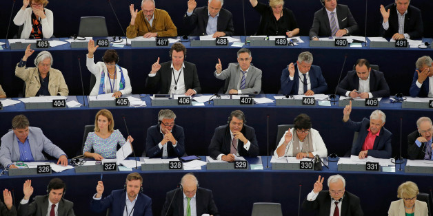 Members of the European Parliament take part in a voting session in Strasbourg, France, June 7, 2016. REUTERS/Vincent Kessler