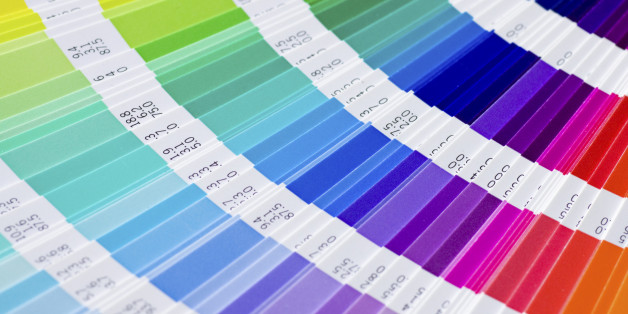 open Pantone sample colors catalogue
