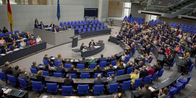 BERLIN, GERMANY - JUNE 9: President of the Bundestag, Norbert Lammert chairs German federal parliament (Bundestag) meeting on 'Better exchange of information for counter terrorism' in Berlin, Germany on June 9, 2016. (Photo by Mehmet Kaman/Anadolu Agency/Getty Images)