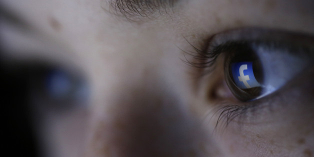 A picture illustration shows a Facebook logo reflected in a person's eye, in Zenica, March 13, 2015. Facebook Inc recorded a slight increase in government requests for account data in the second half of 2014, according to its Global Government Requests Report, which includes information about content removal. Requests for account data increased to 35,051 in the second half of 2014 from 34,946 in the first half, with requests from countries such as India rising and those from others including Uni