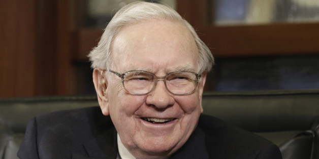 FILE- In this file photo from May 5, 2014, Berkshire Hathaway Chairman and CEO Warren Buffett laughs in Omaha, Neb. The San Francisco homeless charity that benefits from the annual auction of a private lunch with Warren Buffett hopes another buyer will be willing to pay more than $1 million for the privilege again this year. Already, Buffett has raised nearly $16 million for the Glide Foundation over the past 14 years. This yearâs online auction starts Sunday and runs through 9:30 p.m. Cent