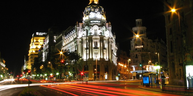 Madrid (Espagne), la nuit