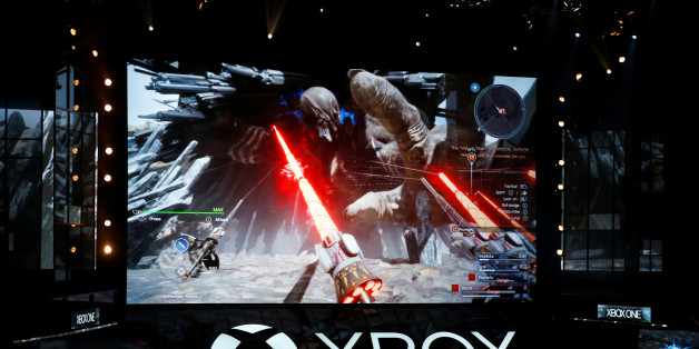 Microsoft Xbox displays Final Fantasy XV at the Xbox E3 2016 media briefing in Los Angeles, California, U.S., June 13, 2016. REUTERS/Lucy Nicholson