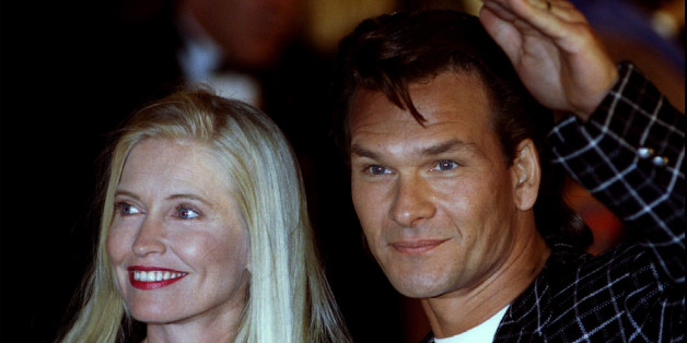 Der verstorbene Patrick Swayze mit seiner Ehefrau Lisa Niemi.