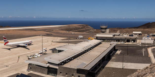 Der Flughafen St. Helena