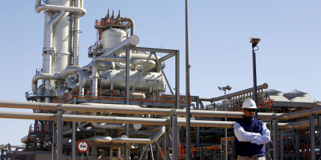 A technician stands at the Krechba gas treatment plant, south of Algiers, December 14, 2008. REUTERS/Zohra Bensemra/File Photo