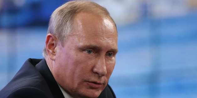 Russlands Präsident Wladimir Putin auf dem Wirtschaftsgipfel in St. Petersburg