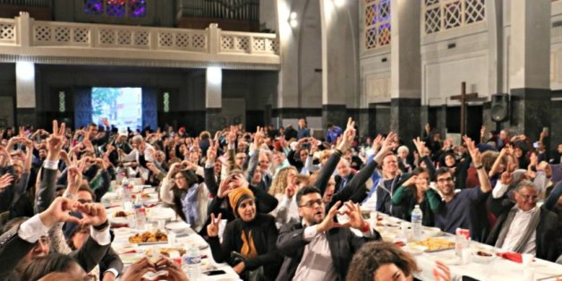 A Molenbeek, des musulmans invités à prendre le ftour dans une église