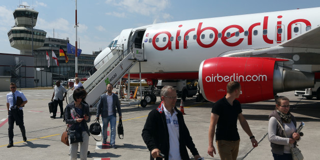 Ein Flug der AirBerlin (Symbolbild)