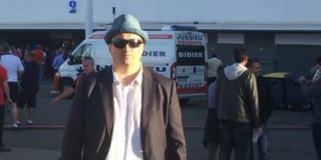 Diese Foto vor dem Stadion in Toulouse postete Alexander Schprygin auf Twitter