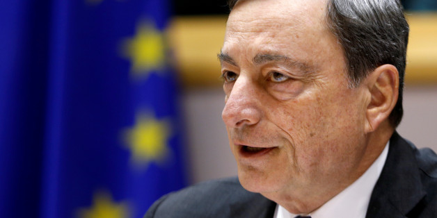 European Central Bank (ECB) President Mario Draghi addresses the European Parliament's Economic and Monetary Affairs Committee in Brussels, Belgium, June 21, 2016. REUTERS/Francois Lenoir