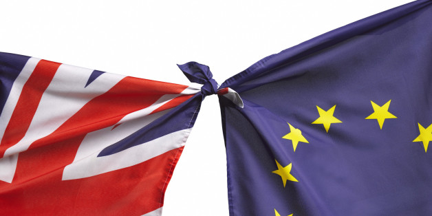 Brexit flags