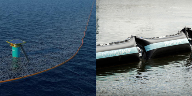 Le projet du Néerlandais The Ocean cleanup
