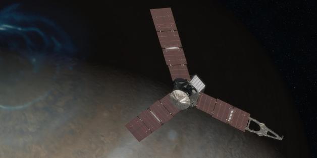 La sonde Juno est enfin arrivée en orbite de Jupiter