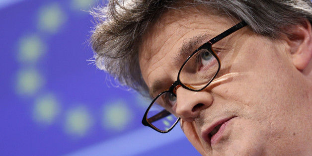 File Photo - Britain's EU Commissioner Lord Jonathan Hill seen in Brussels, Belgium, February 18, 2015. File Photo taken February 18, 2015. REUTERS/Francois Lenoir