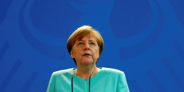 German Chancellor Angela Merkel gives a statement in Berlin, Germany, June 24, 2016, after Britain voted to leave the European Union in the EU BREXIT referendum. REUTERS/Hannibal Hanschke