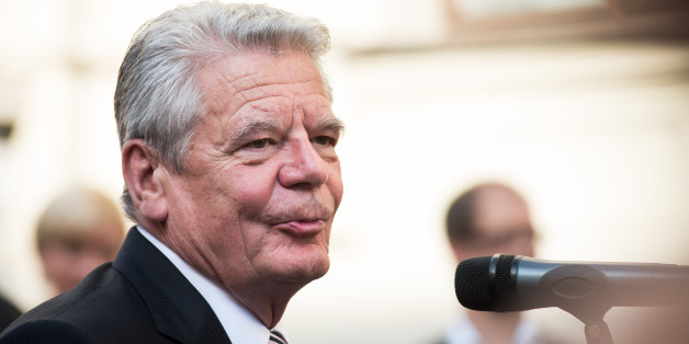 Bundespräsident Gauck wurde in Sebnitz mit Buh-Rufen empfangen