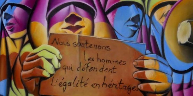 A Rabat, des artistes masculins défendent l'égalité dans l'héritage dans une exposition