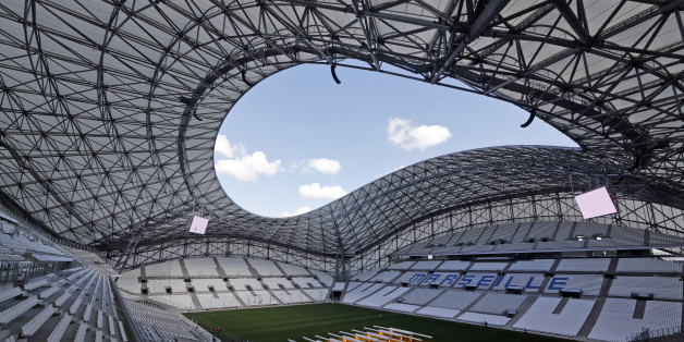 Football Soccer - UEFA Euro 2016 soccer tournament - Velodrome stadium, Marseille, France - 8/10/2016. General view of the Velodrome stadium in Marseille. REUTERS/Jean-Paul Pelissier