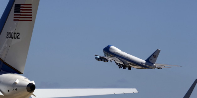 Air Force One sur la base d'Andrews