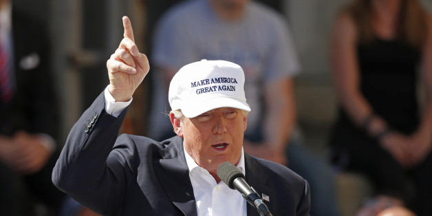 Republican presidential candidate Donald Trump speaks at a town hall-style campaign event at the former Osram Sylvania light bulb factory, Thursday, June 30, 2016, in Manchester, N.H. (AP Photo/Robert F. Bukaty)