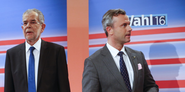 Alexander Van der Bellen (l.) und Norbert Hofer