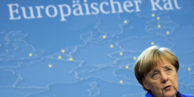 BRUSSELS, BELGIUM - JUNE 29, 2016: Angela Merkel pictured during her press conference at the European Summit on June 29, 2016 in Brussels, Belgium.(Picture by Christophe Licoppe/Photonews via Getty Images)
